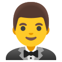 Google (Android 12L)  🤵‍♂️  Man In Tuxedo Emoji