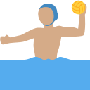 Twitter (Twemoji 14.0)  🤽🏽‍♂️  Man Playing Water Polo: Medium Skin Tone Emoji