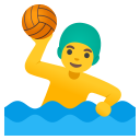 Google (Android 12L)  🤽‍♂️  Man Playing Water Polo Emoji