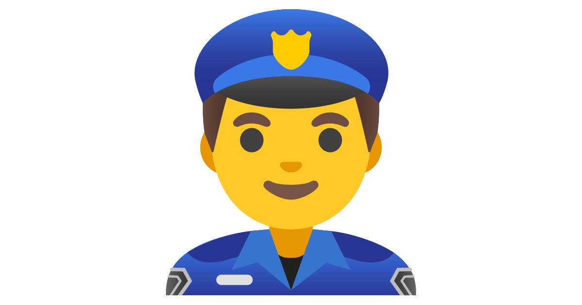 👮‍♂️  Man Police Officer