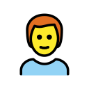 OpenMoji 13.1  👨‍🦰  Man: Red Hair Emoji