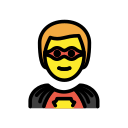 OpenMoji 13.1  🦸‍♂️  Man Superhero Emoji