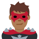 Twitter (Twemoji 14.0)  🦹🏾‍♂️  Man Supervillain: Medium-dark Skin Tone Emoji