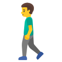 Google (Android 12L)  🚶‍♂️  Man Walking Emoji