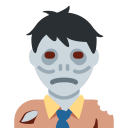 Twitter (Twemoji 14.0)  🧟‍♂️  Man Zombie Emoji