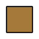 OpenMoji 13.1  🏾  Medium-dark Skin Tone Emoji