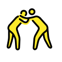 OpenMoji 13.1  🤼‍♂️  Men Wrestling Emoji