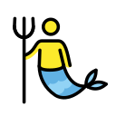 OpenMoji 13.1  🧜‍♂️  Merman Emoji