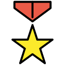 OpenMoji 13.1  🎖️  Military Medal Emoji