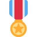 Twitter (Twemoji 14.0)  🎖️  Military Medal Emoji