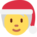 Twitter (Twemoji 14.0)  🧑‍🎄  Mx Claus Emoji
