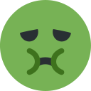 Twitter (Twemoji 14.0)  🤢  Nauseated Face Emoji