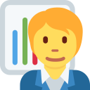 Twitter (Twemoji 14.0)  🧑‍💼  Office Worker Emoji