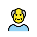 OpenMoji 13.1  👴  Old Man Emoji