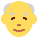 Twitter (Twemoji 14.0)  👴  Old Man Emoji