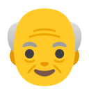 Google (Android 12L)  👴  Old Man Emoji