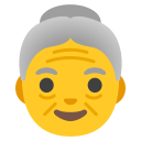 Google (Android 12L)  👵  Old Woman Emoji