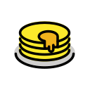 OpenMoji 13.1  🥞  Pancakes Emoji