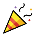 OpenMoji 13.1  🎉  Party Popper Emoji