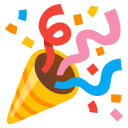 Google (Android 12L)  🎉  Party Popper Emoji