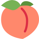 Twitter (Twemoji 14.0)  🍑  Peach Emoji