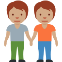 Twitter (Twemoji 14.0)  🧑🏽‍🤝‍🧑🏽  People Holding Hands: Medium Skin Tone Emoji