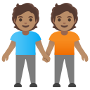 Google (Android 12L)  🧑🏽‍🤝‍🧑🏽  People Holding Hands: Medium Skin Tone Emoji