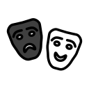 OpenMoji 13.1  🎭  Performing Arts Emoji
