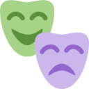 Twitter (Twemoji 14.0)  🎭  Performing Arts Emoji
