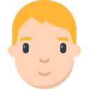 Mozilla (FxEmojis v1.7.9)  👱  Person: Blond Hair Emoji