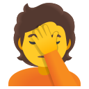 Google (Android 12L)  🤦  Person Facepalming Emoji