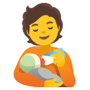 Google (Android 12L)  🧑‍🍼  Person Feeding Baby Emoji
