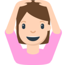 Mozilla (FxEmojis v1.7.9)  🙆  Person Gesturing OK Emoji
