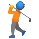Google (Android 12L)  🏌️  Person Golfing Emoji
