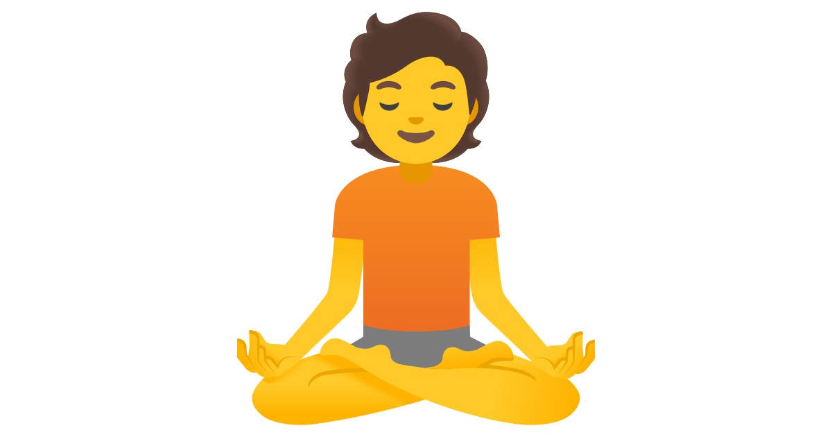 🧘  Person In Lotus Position