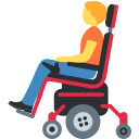Twitter (Twemoji 14.0)  🧑‍🦼  Person In Motorized Wheelchair Emoji