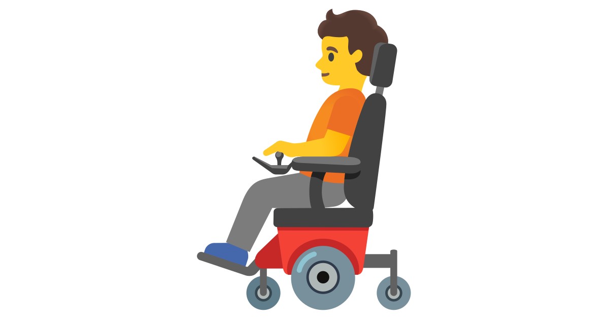 🧑‍🦼  Person In Motorized Wheelchair