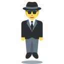 Twitter (Twemoji 14.0)  🕴️  Person In Suit Levitating Emoji