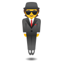 Google (Android 12L)  🕴️  Person In Suit Levitating Emoji