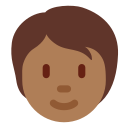 Twitter (Twemoji 14.0)  🧑🏾  Person: Medium-dark Skin Tone Emoji