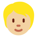 Twitter (Twemoji 14.0)  🧑🏼  Person: Medium-light Skin Tone Emoji