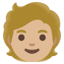 Google (Android 12L)  🧑🏼  Person: Medium-light Skin Tone Emoji