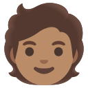 Google (Android 12L)  🧑🏽  Person: Medium Skin Tone Emoji