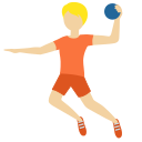 Twitter (Twemoji 14.0)  🤾🏼  Person Playing Handball: Medium-light Skin Tone Emoji