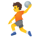 Google (Android 12L)  🤾  Person Playing Handball Emoji