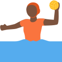 Twitter (Twemoji 14.0)  🤽🏿  Person Playing Water Polo: Dark Skin Tone Emoji