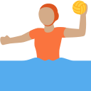 Twitter (Twemoji 14.0)  🤽🏽  Person Playing Water Polo: Medium Skin Tone Emoji