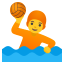 Google (Android 12L)  🤽  Person Playing Water Polo Emoji