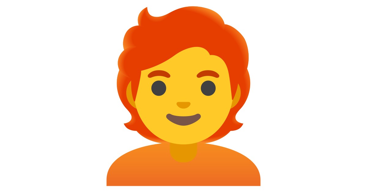 🧑‍🦰  Person: Red Hair