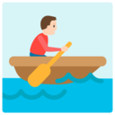 Mozilla (FxEmojis v1.7.9)  🚣  Person Rowing Boat Emoji
